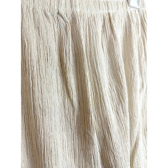 NWT Savannah Morrow The Label Naia Crinkled Cotton Pants SML - Picture 3 of 9